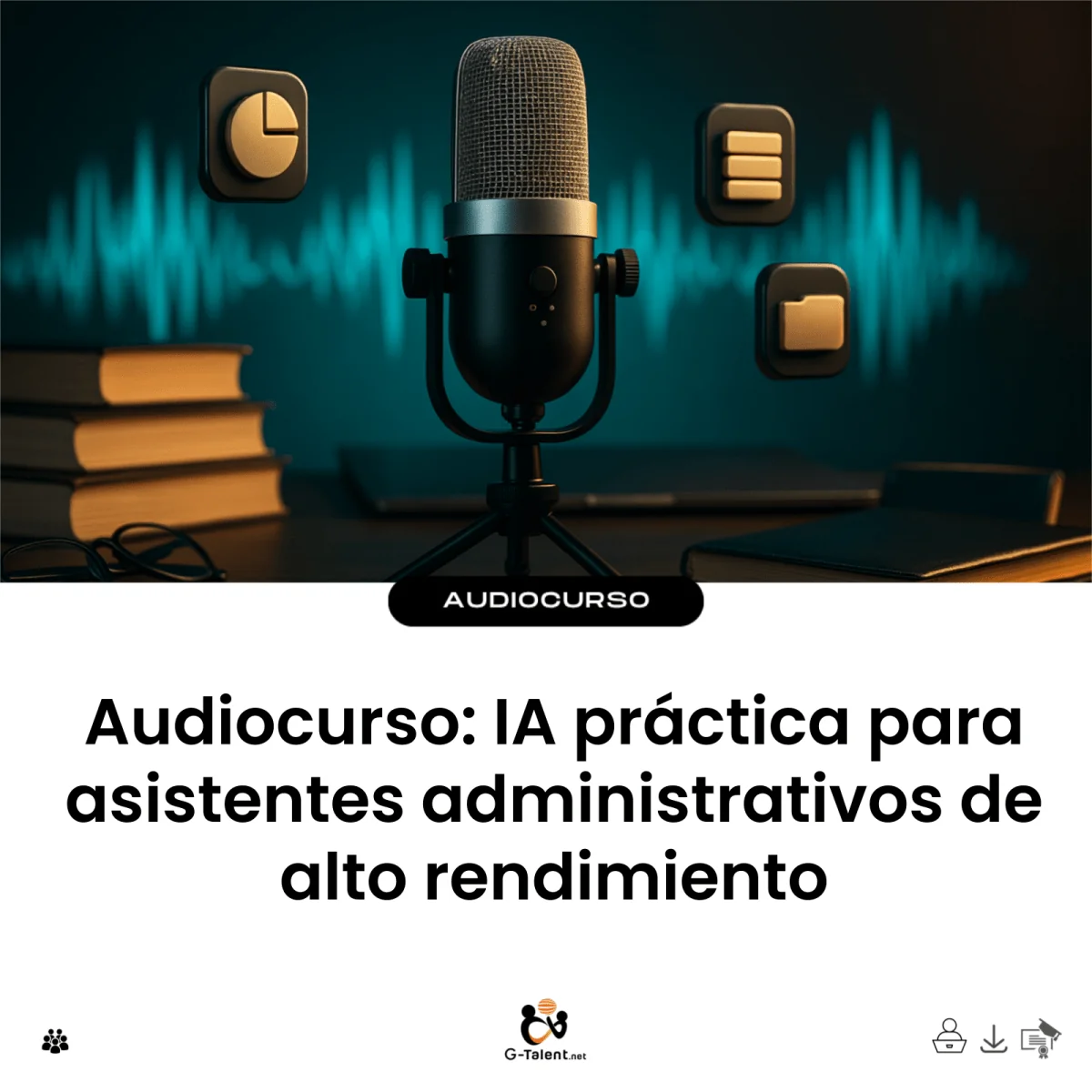 IA práctica para asistentes administrativos de alto rendimiento