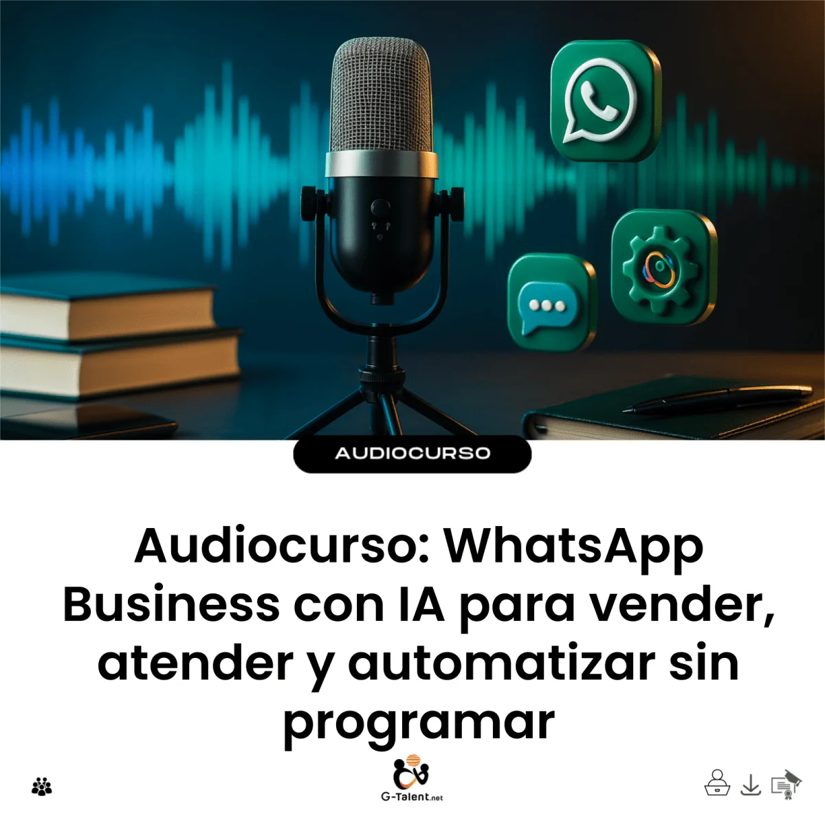 WhatsApp Business con IA para vender, atender y automatizar sin programar