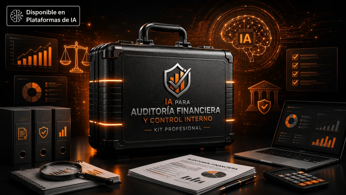 IA para Auditoría Financiera y Control Interno: Kit Profesional