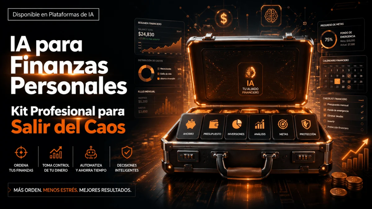 IA para Finanzas Personales: Kit Profesional para Salir del Caos